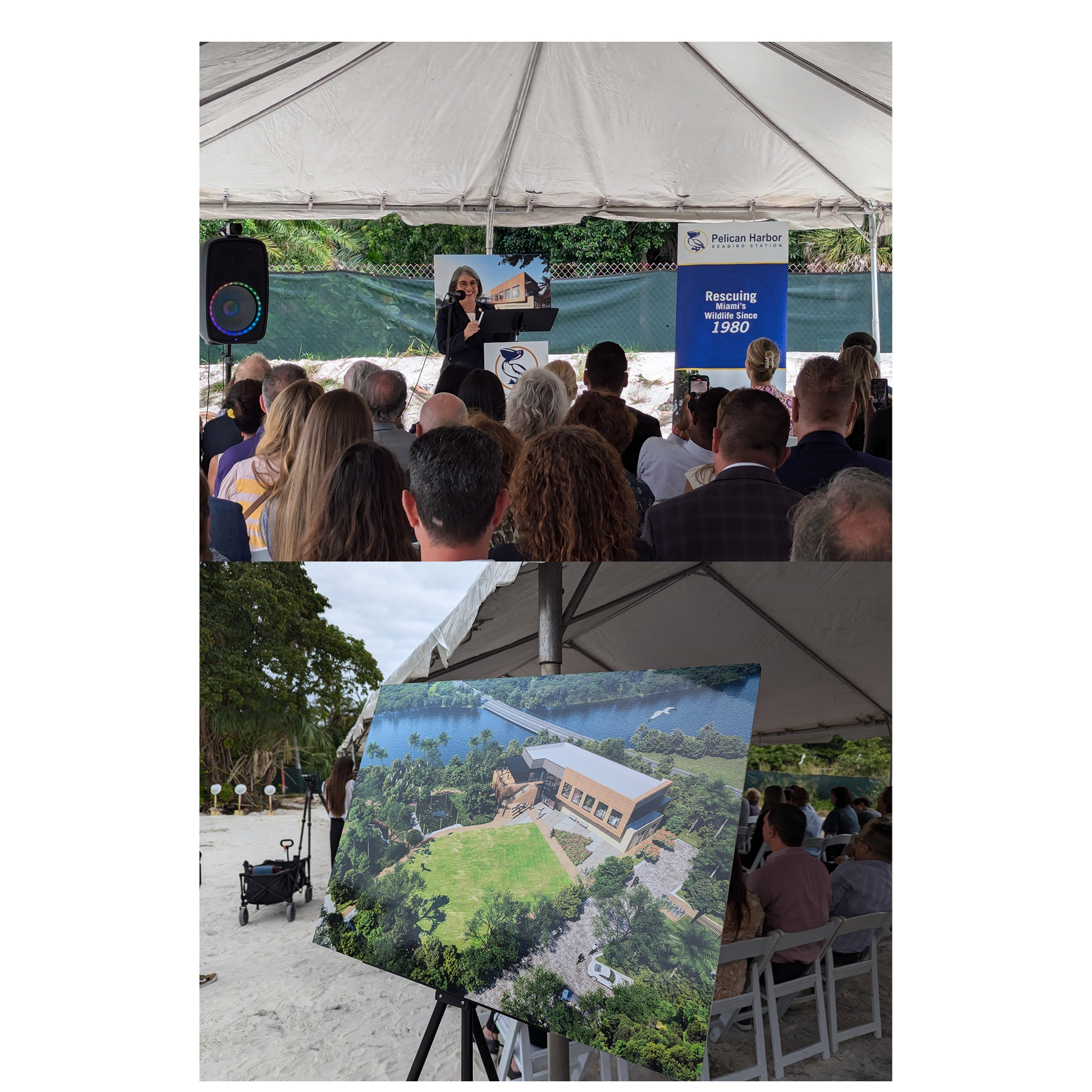 Pelican Harbor Seabird Station Groundbreaking